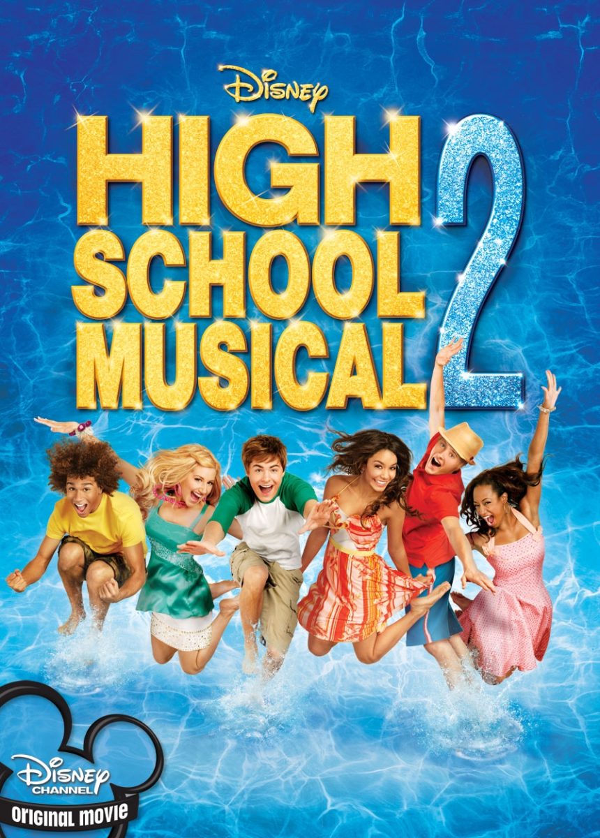 "High School Musical 2", one of the most iconic Disney Channel movies in the renowned "High School Musical" series.